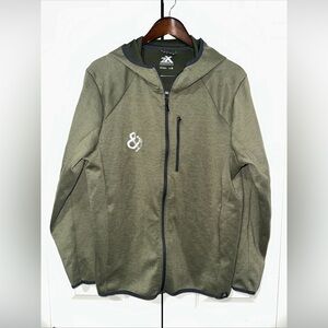 Zeroxposur Full Zip Lightweight Tech Hoodie Jacket L